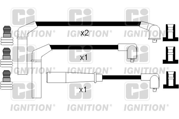 QUINTON HAZELL Süütesüsteemikomplekt XC693